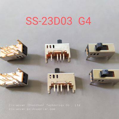 Three Speed Toggle Switch Double Row 8P Pin Sliding Switch SS-23D03 G4 (2P3T) Fluctuation Switch photo-2