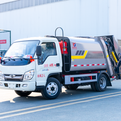 Automated Loading Environmentally Friendly Eco-friendly Waste Management Vehicle