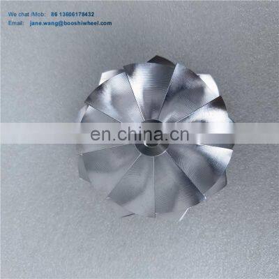 Free Shipping G30-900 Reverse Rotation Compressor wheel 62*76mm point milling billet wheel