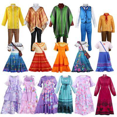 Cross border magic full house Peppa Isabella princess dress cosplay costume performance costume children cosplay costume dress