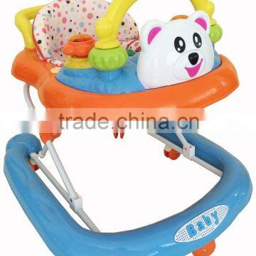 Hot Sale Round Cartoon Baby Walker BM1738S with stopper