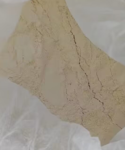 Bromine-containing wastewater treatment resin