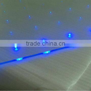 Glass with LED light, Color Toughened Glass Stair with Led Lights