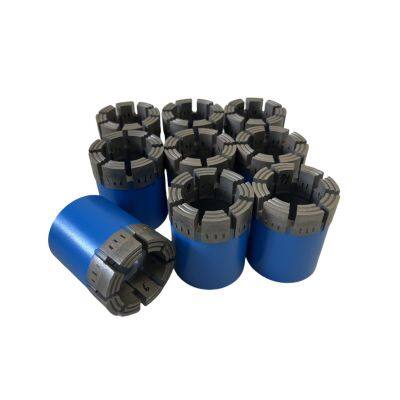 impregnated diamond core drill bit, BQ NQ HQ PQ, wireline coring bits for hard formation