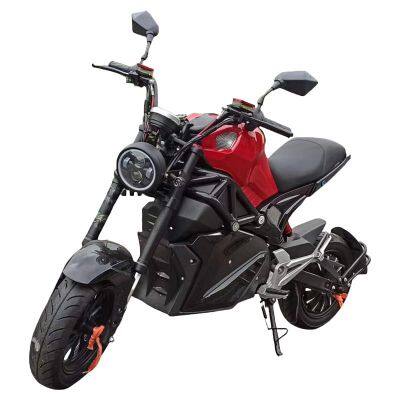 New Arrival Modern Design of Electric Motorcycle Motorbike E-Scooter Installed With Lead-Acid Battery photo-3