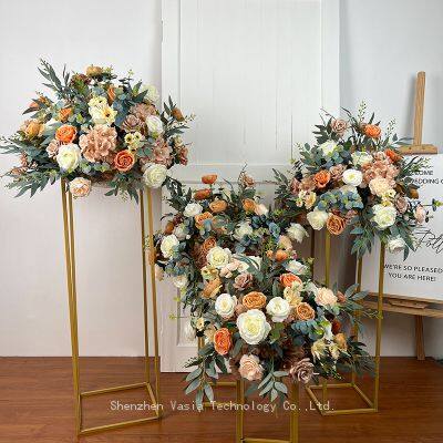 Factory Direct Wedding Silk Flower Centerpieces - Table Arrangement Silk Flowers, Event Rental Silk Flowers photo-3