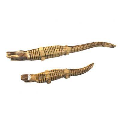 Wooden Crafts Dinosaur Crocodile Small Animals photo-5