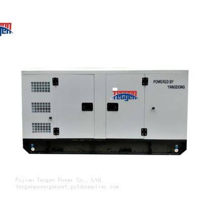 60Hz Diesel Power Genset 20kW Yangdong Diesel Generator with Soundproof Canopy for Hotel Power