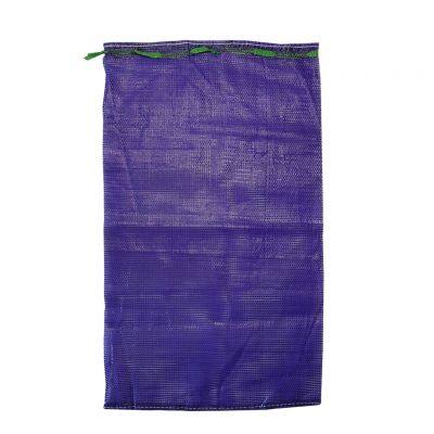 Manufacturer's Durable Eco-Friendly PP Plastic Mesh Net Tubular Bag With Drawstring Fruit Vegetables Agriculture Industry Use photo-3