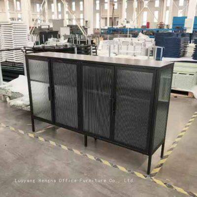 Best Seller Glass Display Cabinet With LED Lights | Lockable Steel Frame | Heavy Duty for Retail & Exhibition – DC-1800LS-03 photo-2