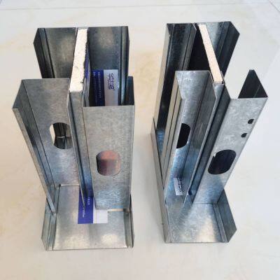 Prefabricated High-sound-insulation 112 Keel for Hospital Partition Walls, High-sound-insulation Double-cavity Shock-absorbing Silent Wall photo-5