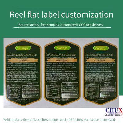 Customized Colorful Rolled Round Label Printing With Matte Laminated Adhesive Stickers for Outer Packaging - a Reputable Factory photo-5