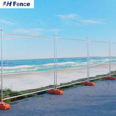 Good Quality PVC Coated Welded Wire Mesh Metal Galvanized Panel Temporary Construction Traffic Barrier Garden Safety Fence photo-6