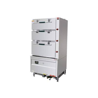 Jinyudian Super Energy-Saving Natural Gas Three-Door Seafood Steamer photo-2