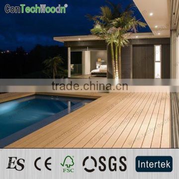 Weather resistant decking timber