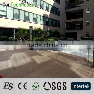 wpc composite decking used for outdoor balcony