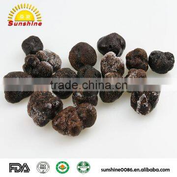 Chinese fully matured frozen wild black truffle mushroom