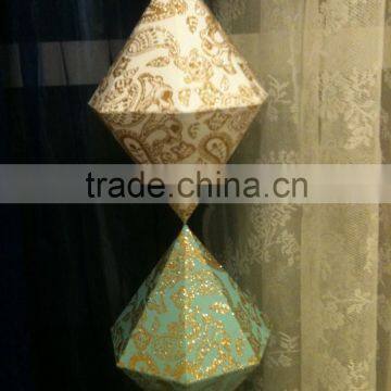 Indoor mall or hotel atrium hanging ramadan decoration