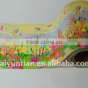 printed plastic roll