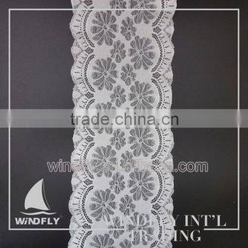 Hot Design Gathered Afican Net Lace