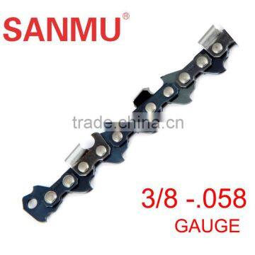 Hot sale 3/8'' semi-chisel sawchain with SAE8660 material