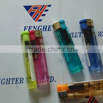 Hotsell Slim Disposable Electronic Plsatic Lighter FH-810 in Chinese Manufacturer photo-3