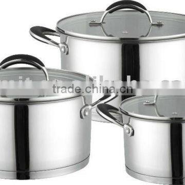 6pcs Stainless Steel Cookware set