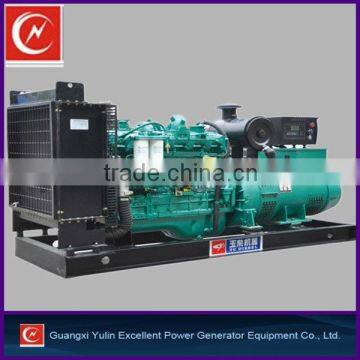 100KW natural /biogas gas generator set opentype water cooling System 3 phase 149hp