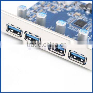 PCI-E Express Adapter 4 Port USB 3.0 HUB Expansion Card for Desktop Computer                        
                                                Quality Choice