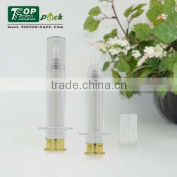 2015 Popular 10ml Syringe Bottle with Rubber Stopper for Eye Essential Oil