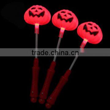Halloween Pumpkin/Skull LED Light Stick Flash Glow PVC Fluorescence Sticks With Shaking Spring Party Decoration photo-3