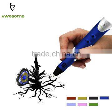 (New) laser injection 3d pen, 3d pen filament, 3d printing pen for drawing