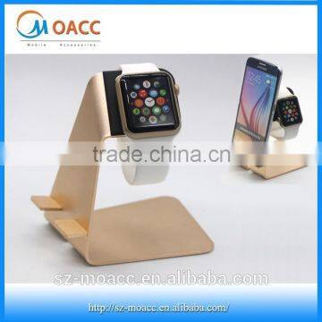 2 in 1 Aluminum Alloy charging stand for Apple watch,for apple watch stand aluminum