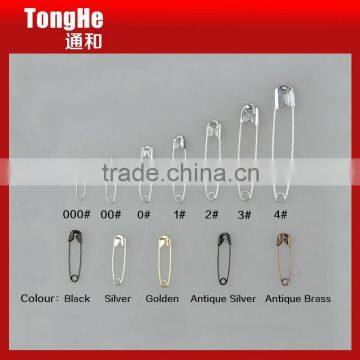 Wholesale Iron Fancy Decorative Coloured Safety Pin