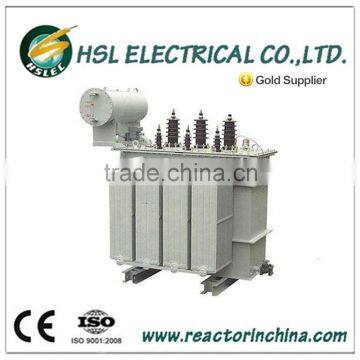 SZ11 three phase oil immersed step up 10mva power distribution transformer