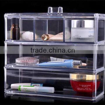 New Clear Jewellery Acrylic Cosmetic Display Box photo-2