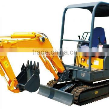 1.8ton mini excavator with UK engine,rubber tracks,Italian valve,0.05cbm bucket,sunproof,CE prove