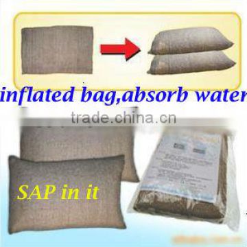 bag stop flood,bag control flood,bag absorb water,salty water,flood-prevention bag,anti-flood bag,self-expansion bag