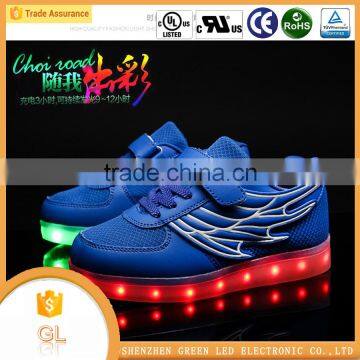 Factory supplier hottest 2016 kids led shoes with lighting