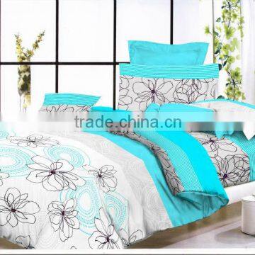 trade assurance 3pcs100% cotton 40x40/133x62 rotary printed fabric for bedding cover