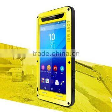 Original Love Mei Waterproof Case For Sony Xperia m5 Shockproof Metal Powerful Gorilla Glass Hybrid Phone Cover Case TB-0151 photo-6