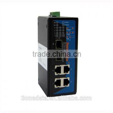 6 ports DIN-Rail Industrial Gigabit Ethernet Switch