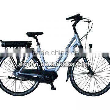 Crank motor electric bike green city bike