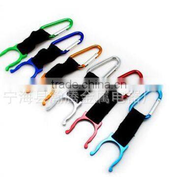 Hot Sales Fashion Style Color D Shaped Aluminum Karabiner Snap Hook & Spring Hook photo-3