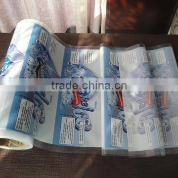 Plastic Film Roll for Water Sachet 500ml/pure Water Plastic Packaging/450ml Juice Packaging Bag Quality Choice photo-2