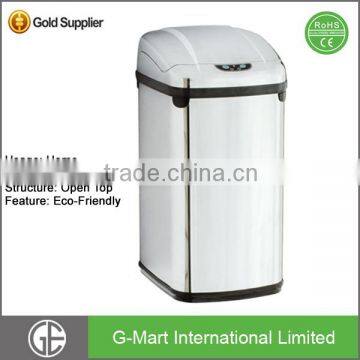 Cheap Stainless Steel Sensor Rectangular Dustbin