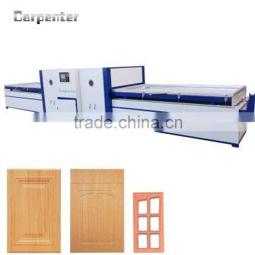 KC2500DA Full automatic vacuum membrane press machine with double worktable