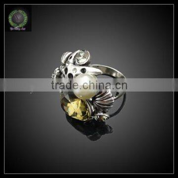 Arabic wedding rings pearl ring jewelry