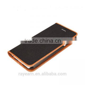 Business Name Card Holder Card Slot Leather Case Cover for IPhone 6 With Genuine Leather photo-5