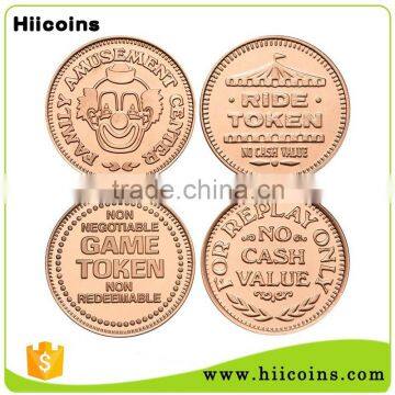 Manufacturer Wholesale Custom Metal Game Token Copy Coin                        
                                                Quality Choice